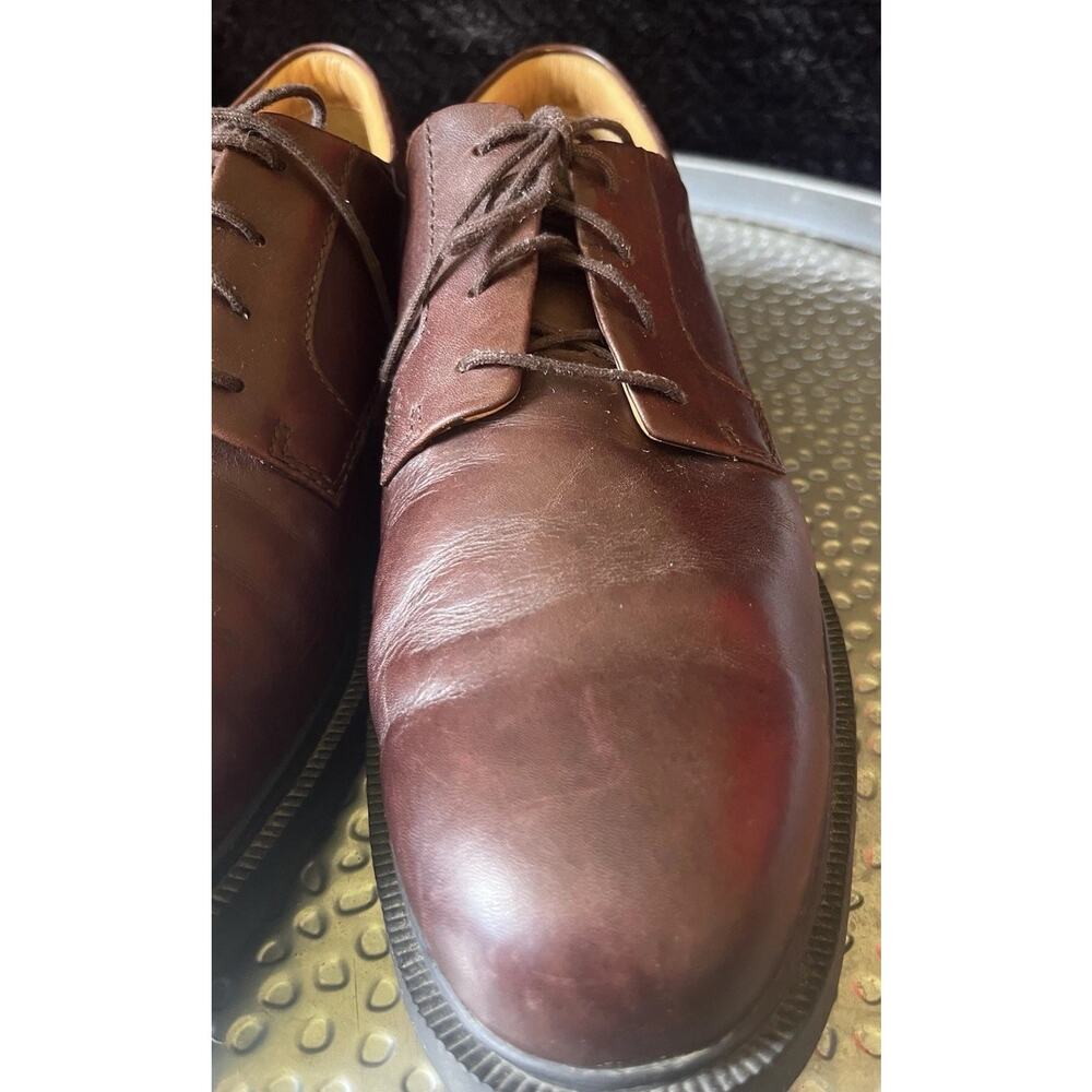 Men's Timberland Brown Leather Lace Up Oxford Casual/Comfort Shoe Size 10.5M - Picture 5 of 7